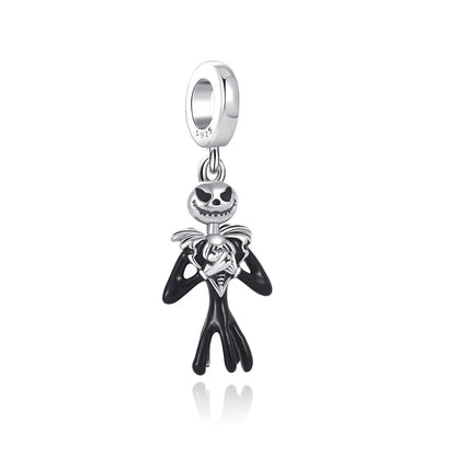 925 Sterling Silver Luggage Box Beads Rabbit Cat Pendant for DIY European Charm Bracelets Exquisite Zircon Jewelry