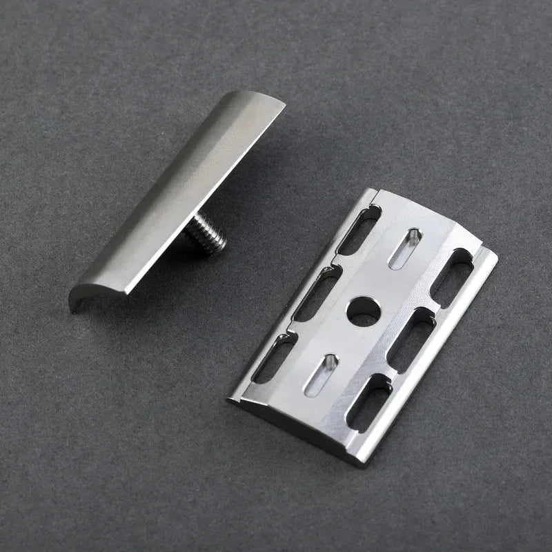 Yaqi Slope 316 Stainless Steel Men's Safety Razor Head Premium Shaving Tool for Ultimate Beard Care