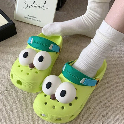 DIY 3D Big Eyes Shoe Charms for Clogs Bogg Bags and Sandals