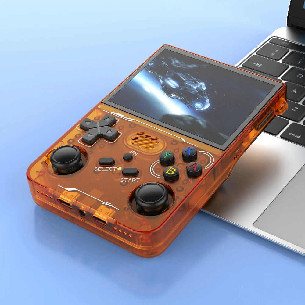 BOYHOM R36XX Retro Handheld Console Open Source Linux 3.5 Inch IPS Screen Portable Game Player 64GB Storage Expandable To 256GB 15000 Games Type C