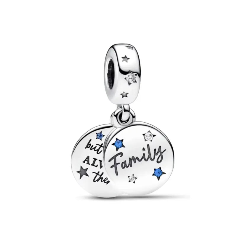 European 925 Sterling Silver Family Tree Charm Pendant Bead for Best Friend and Mom Jewelry Fit for Bracelet and Necklace