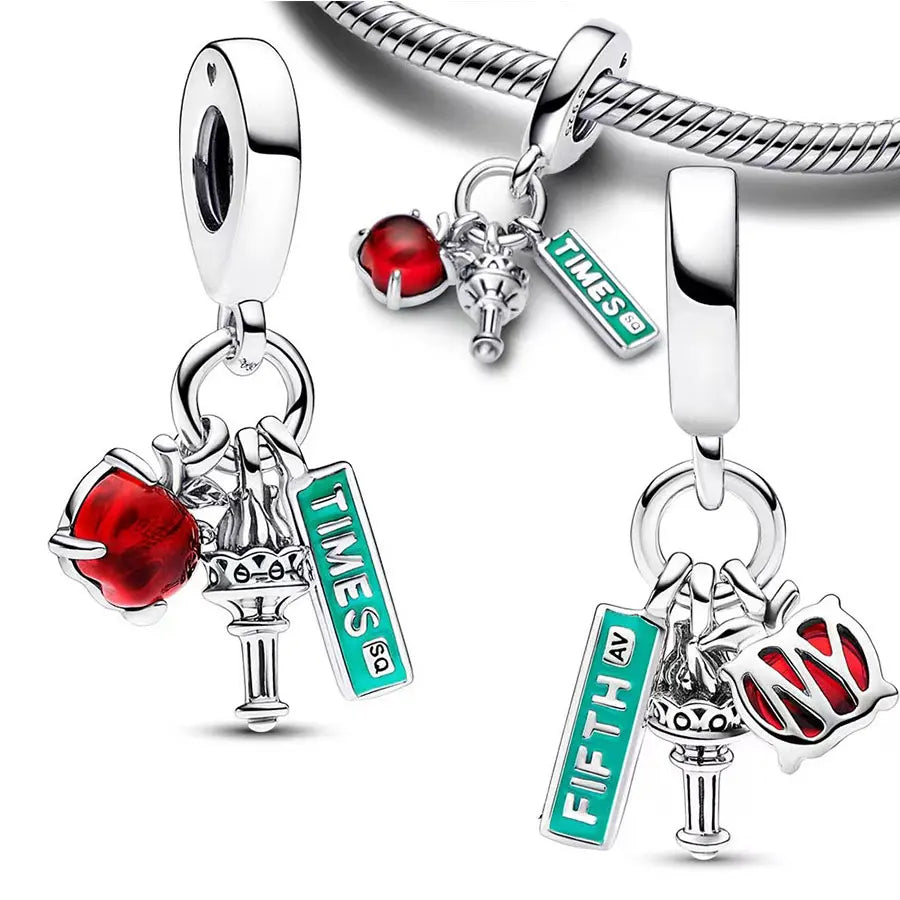 Sterling Silver 925 Disney Star Wars Teardrop Bead Charm