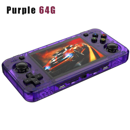 BOYHOM R36H RK3326 Retro Handheld Game Console Open Source Linux 3.5 Inch IPS Portable 64GB 128GB 15000 Plus Games