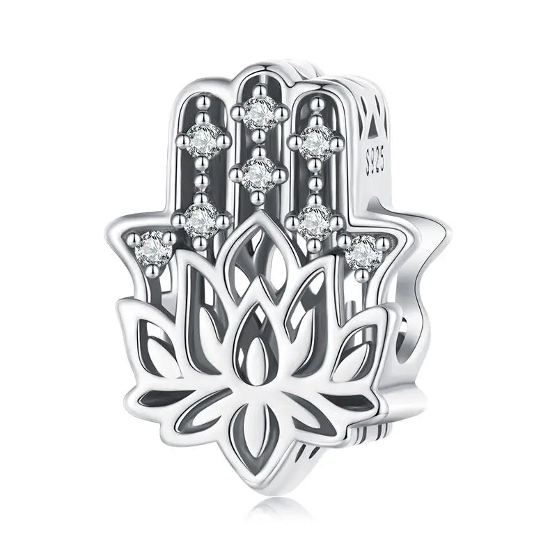Genuine 925 Sterling Silver Vintage Galaxy Round Charms Top Rated Openwork Beads for Authentic Bracelets