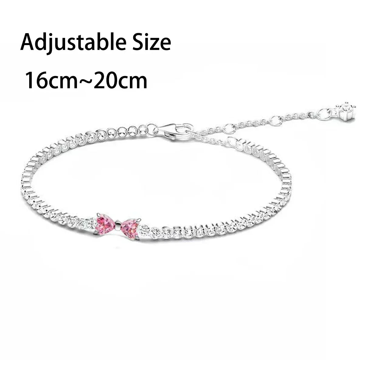 925 Sterling Silver Adjustable Gold Cross Virgin Mary Blue Eye Zircon Charm Bracelet for Women Birthday Gift