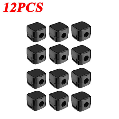 Magnetic Cable Clip With Adhesive Base 7.5mm Slot Wire Holder Cord Organizer For Home Office Desk Management