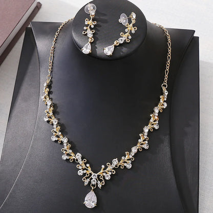 Luxury Bridal Crystal Heart Jewelry Set - Top-Rated Rhinestone Tiara, Choker & Earrings TL146JEZ