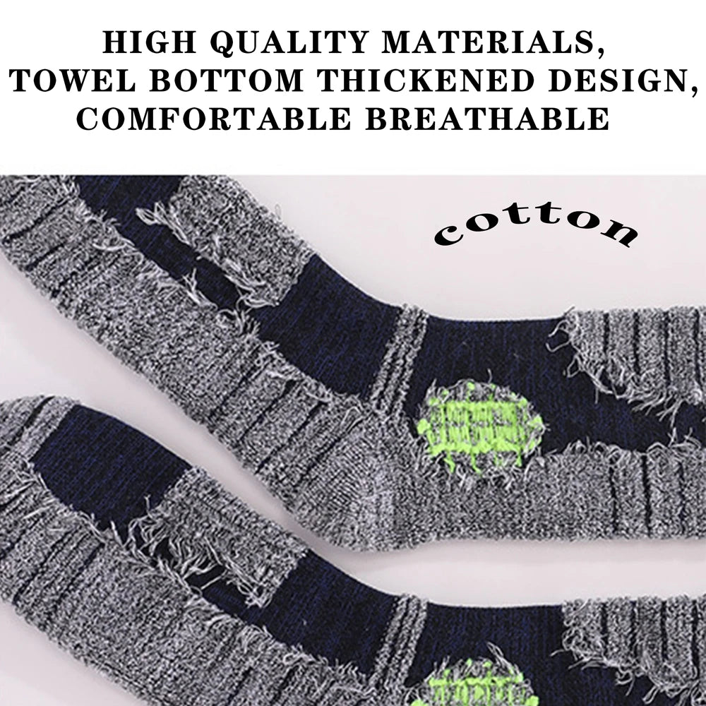 Thermal Winter Ski Socks Unisex High Elastic Thick Warm