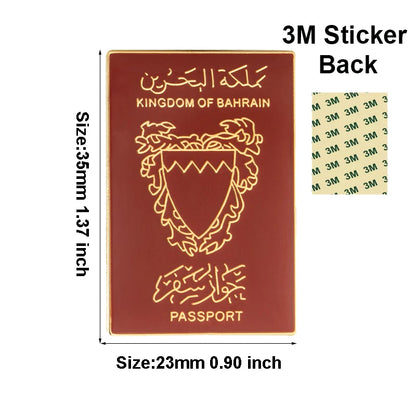 Stylish Saudi Arabia Themed Metal Pin Brooches for Mobile Phones