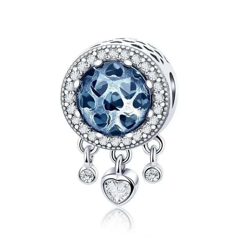 925 Sterling Silver Colorful Dreamcatcher and Hot Air Balloon Charms for DIY Necklace and Bracelet Jewelry