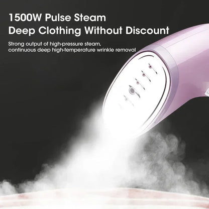 1500W Handheld Garment Steamer For Clothes Portable Travel