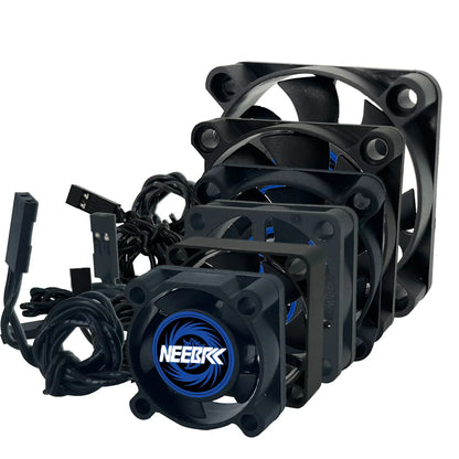RC Motor Fan Cooling Heatsink 25-50mm High Wind Rapid Cool