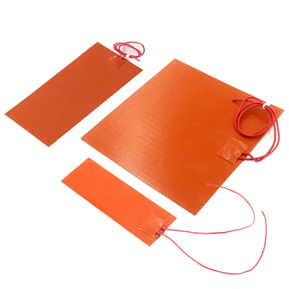 12V 220V Silicone Rubber Heating Pad Flexible Waterproof Heater