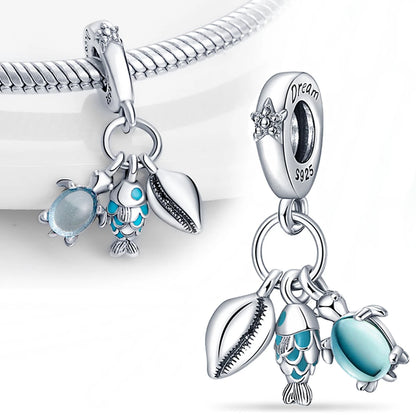 Silver Elegance Key Ring DIY Jewelry Accessory for Women 925 Sterling Silver HYC1103