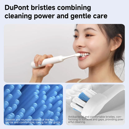 DOCOLAB Electric Toothbrush Sonic Vibration Brush USB Charging IPX7 Waterproof