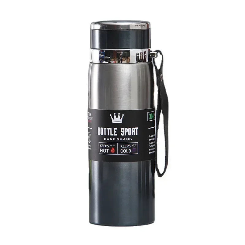 1L Stainless Steel Thermal Bottle Vacuum Flask For Travel