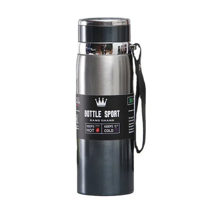 1L Stainless Steel Thermal Bottle Vacuum Flask For Travel