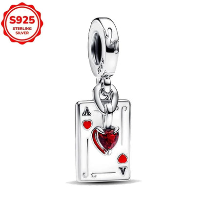 Disney 925 Sterling Silver Pixar Character Bead Charm