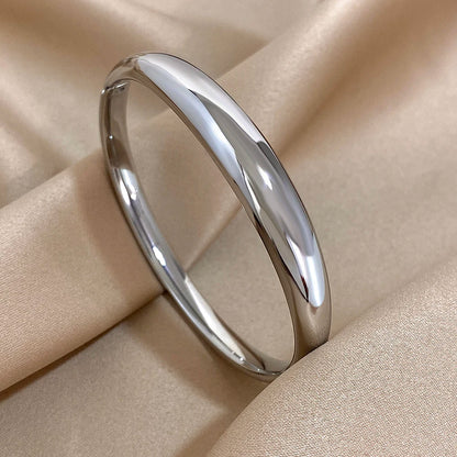 Vintage Punk Stainless Steel Mesh Cuff Bracelet for Women and Men