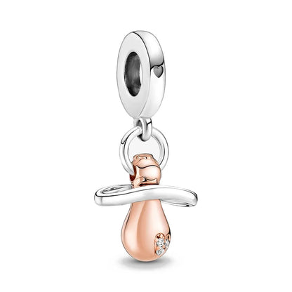 European Spring Light Bulb Charm Bead for 925 Sterling Silver Bracelet and Necklace Jewelry for Women