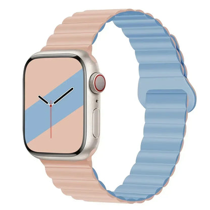 New 2025 Liquid Silicone Magnetic Band For Apple Watch