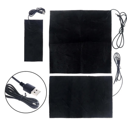 5V USB Warm Paste Pad Carbon Fiber Heating Pad Body Warmer