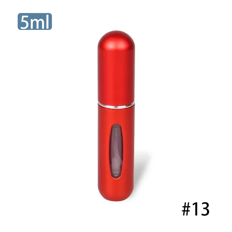 Mini Perfume Atomizer 5ml Refillable Travel Spray Bottle Portable Cosmetic Dispenser