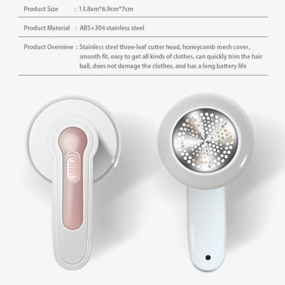 Portable Electric Lint Remover For Sweater Clothes Hair Ball Trimmer - Efficient Fabric Care Tool
