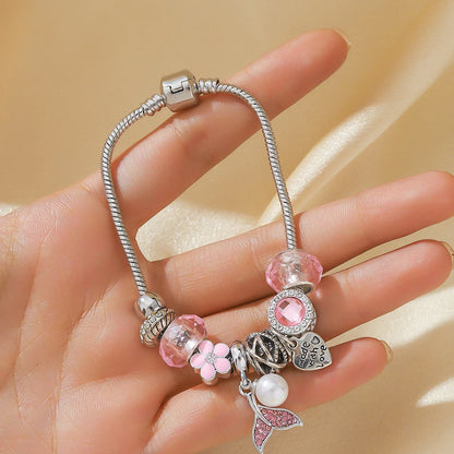 Women's Fashion Devil's Eye Beaded Bracelet – Elegant Cuff Jewelry for Date, Party, Festival