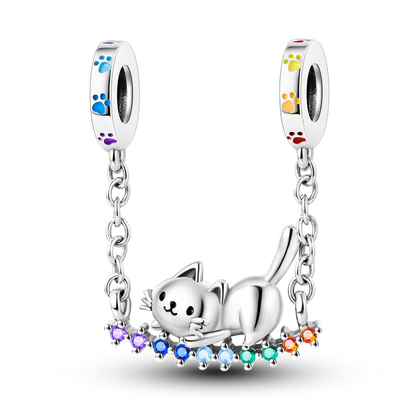Pink Butterfly Luminous Firefly Dangle Charms 925 Sterling Silver Beads for DIY Jewelry KTC827
