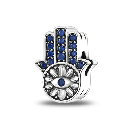 Silver Plated Travel Sunflower Lucky Charms Dangle Pendant Fit Original Pandora Bracelet DIY KTC212