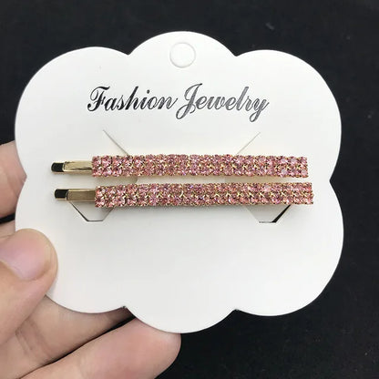 Vintage Moon Star Rhinestone Hairpin for Women Bridal Wedding Accessories