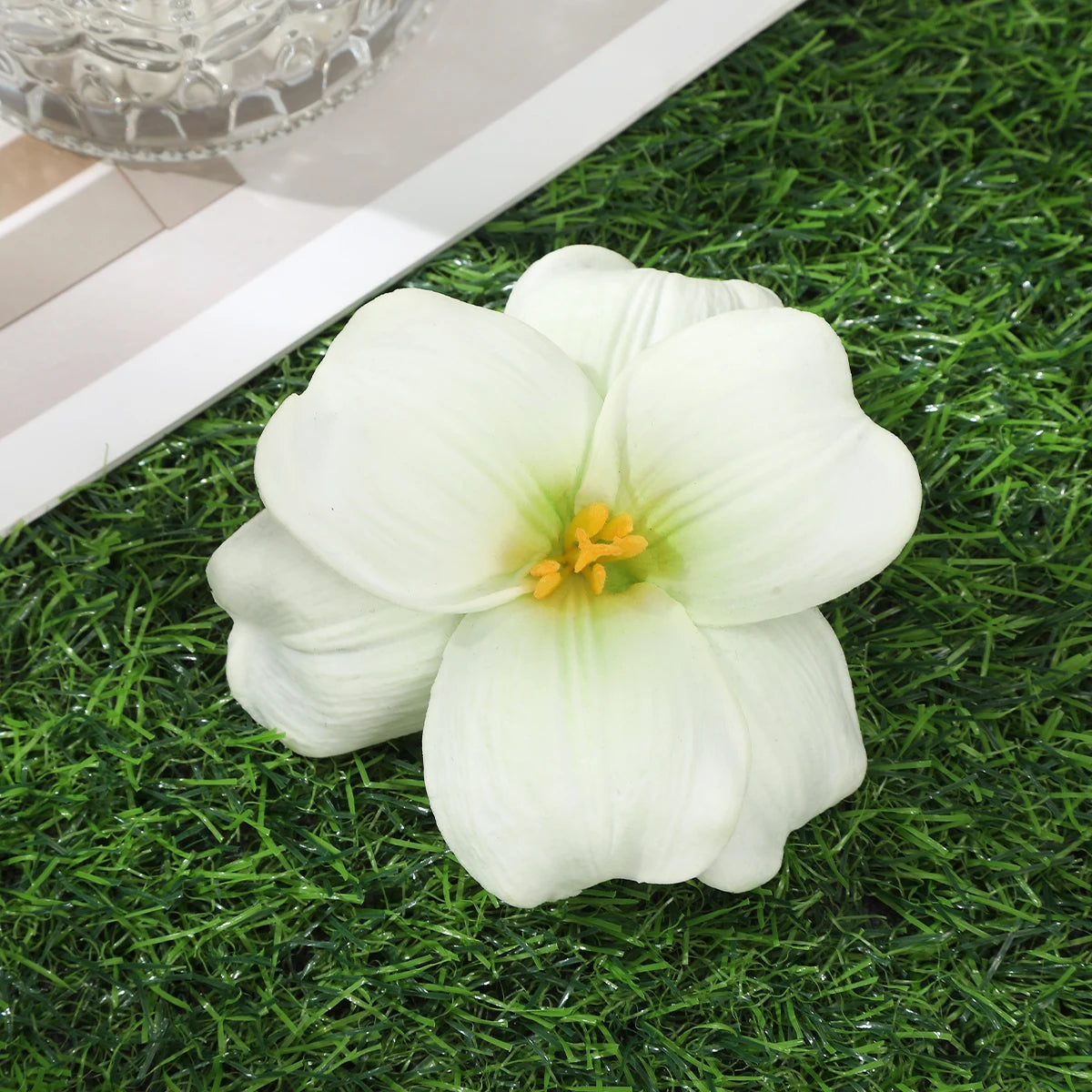 Awaytr Hawaiian Flower Hair Clip for Women and Girls - Romantic Bohemian Floral Side Bangs Accessory