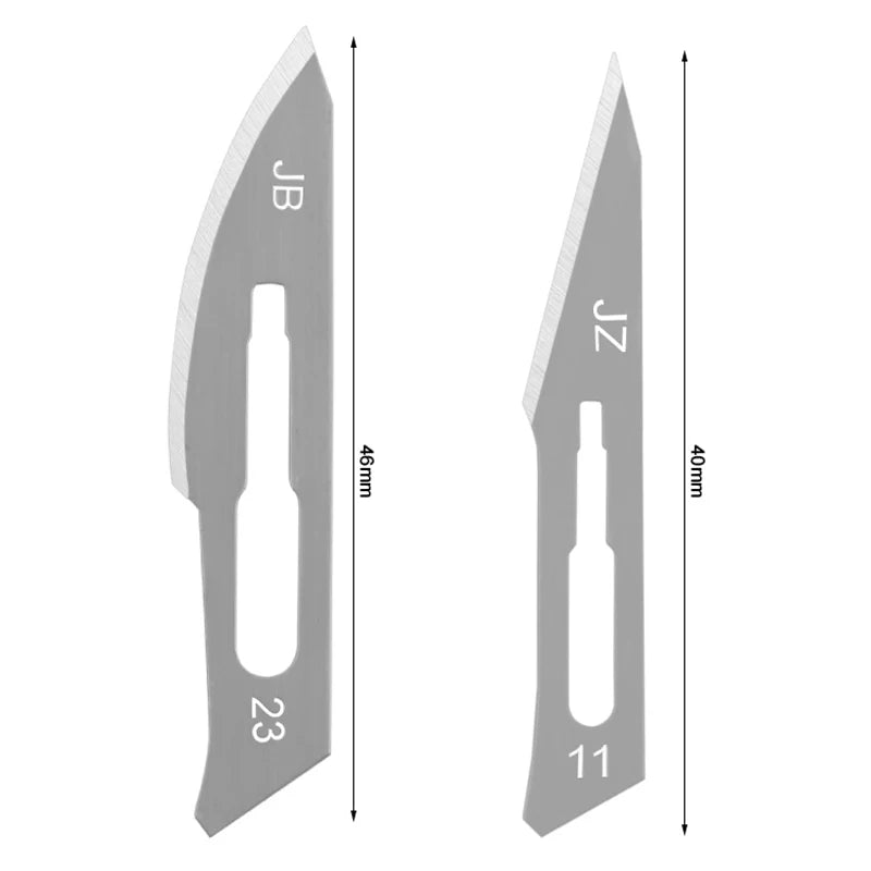 50pcs Metal Engraving Blades - Top-Rated Wood Carving Knives for DIY Crafting & Sculpture