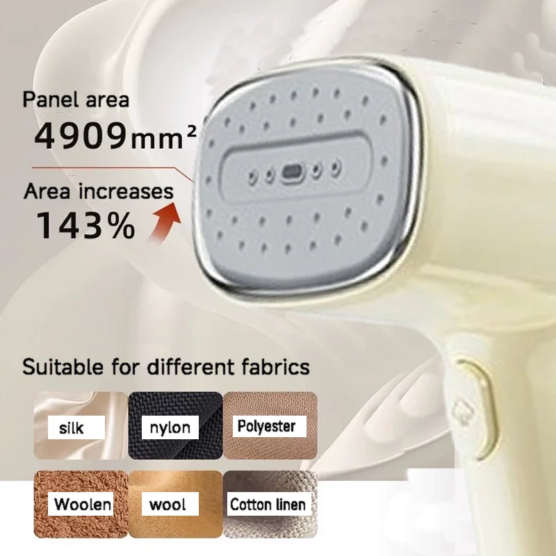 2-in-1 Handheld Steam Iron Garment Steamer Portable Machine