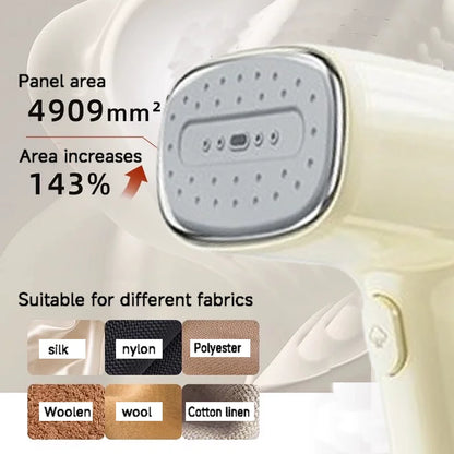 2-in-1 Handheld Steam Iron Garment Steamer Portable Machine