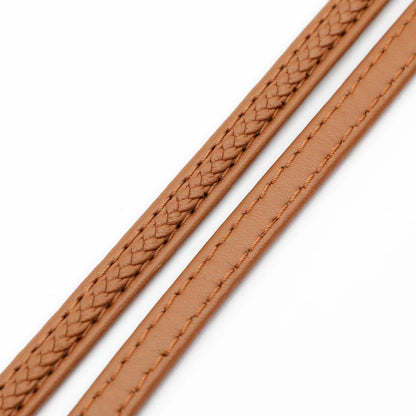 Vibrant Faux Leather Braided Cord for DIY Bracelets and Jewelry Making