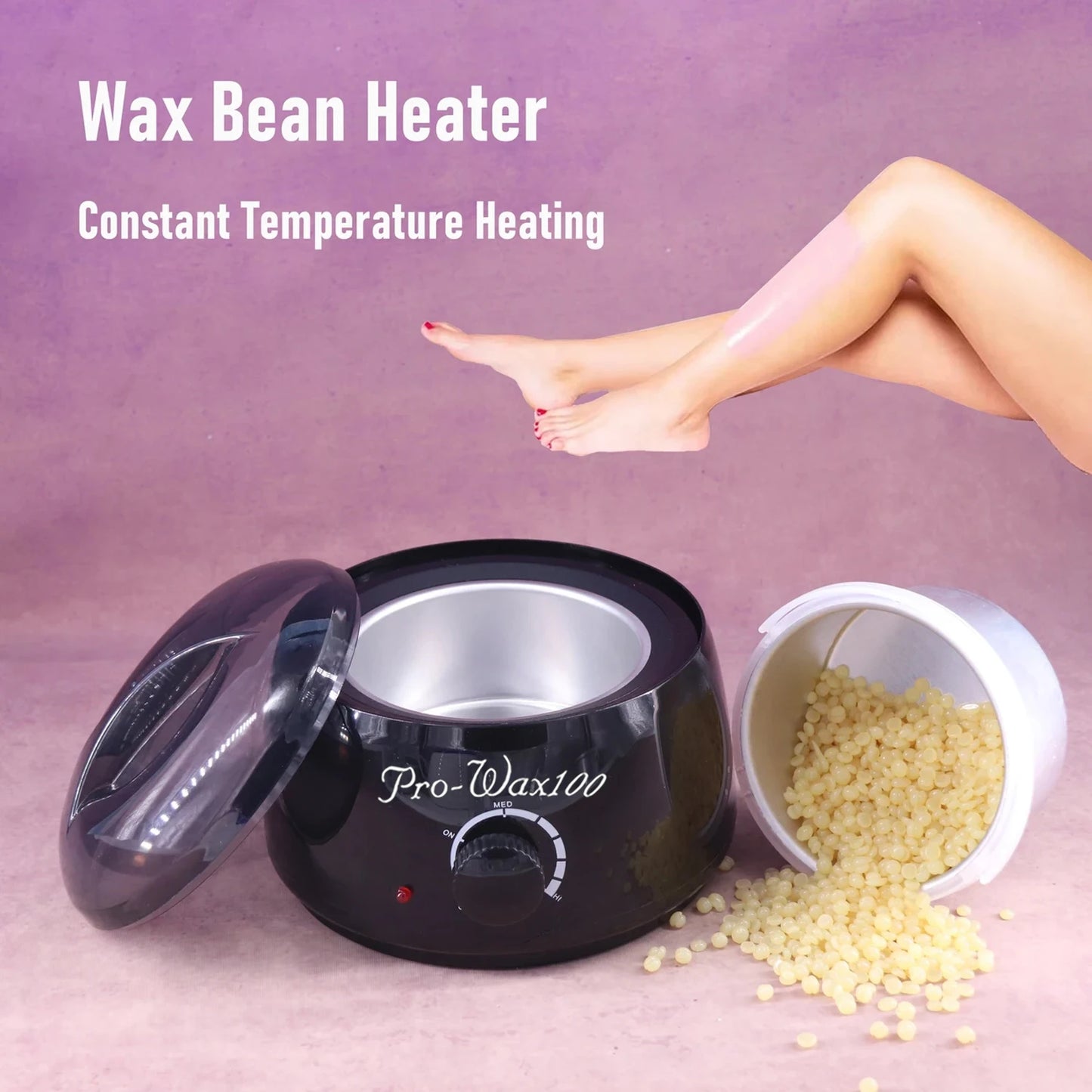 Professional Wax Warmer Heater for Smooth Hair Removal and Paraffin Treatment