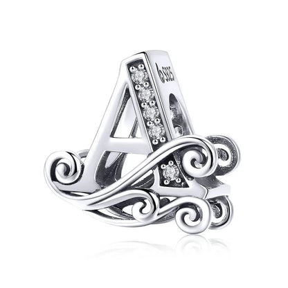 Genuine 925 Sterling Silver Vintage Galaxy Round Charms Top Rated Openwork Beads for Authentic Bracelets BSC030-A
