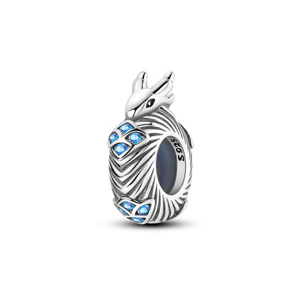 925 Sterling Silver Spacer Beads Charms for DIY Bracelets Jewelry Gifts for Women KTC1261