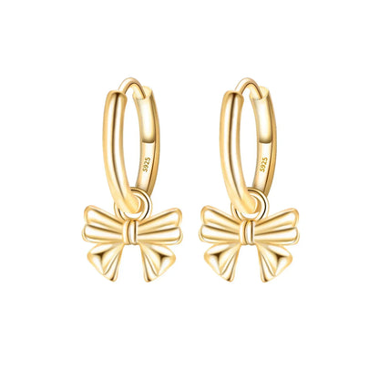 925 Sterling Silver Gold Hoop Earrings Halloween Pumpkin Skull Christmas Tree Zircon Studs for Women DIY Jewelry