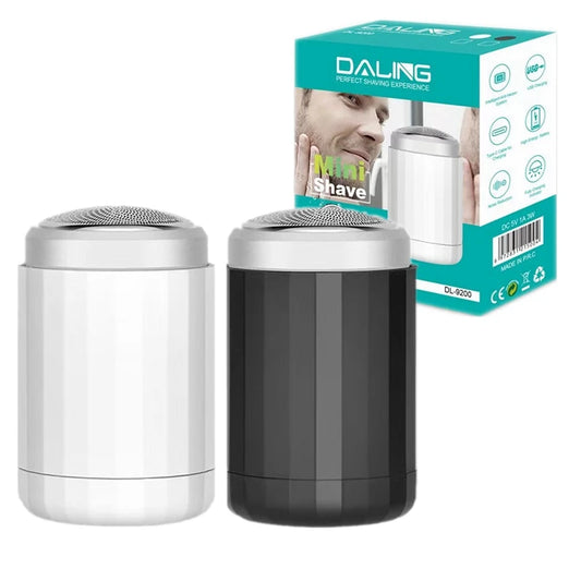 Mini Waterproof Electric Shaver for Men Powerful Rechargeable Facial Razor with Fast Charging and Wet Dry Functionality