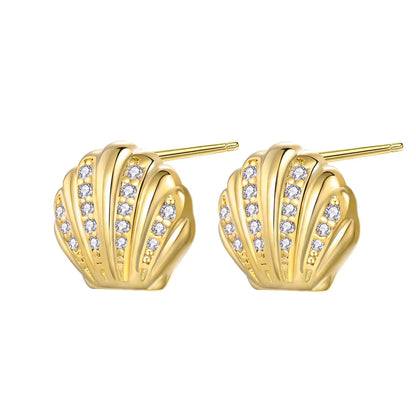 925 Sterling Silver Tulip Hoop Earrings with Dragonfly Firefly Bow Shell Conch and Turtle Designs Fine Jewelry Gifts for Women