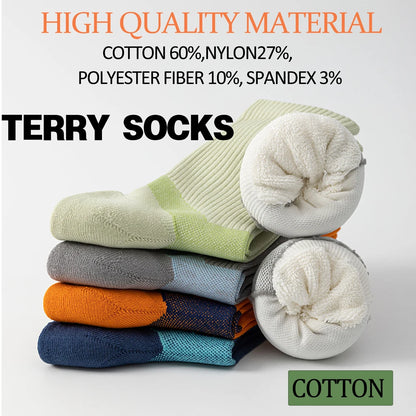 Marathon Running Socks Men Breathable Anti Odor Crew