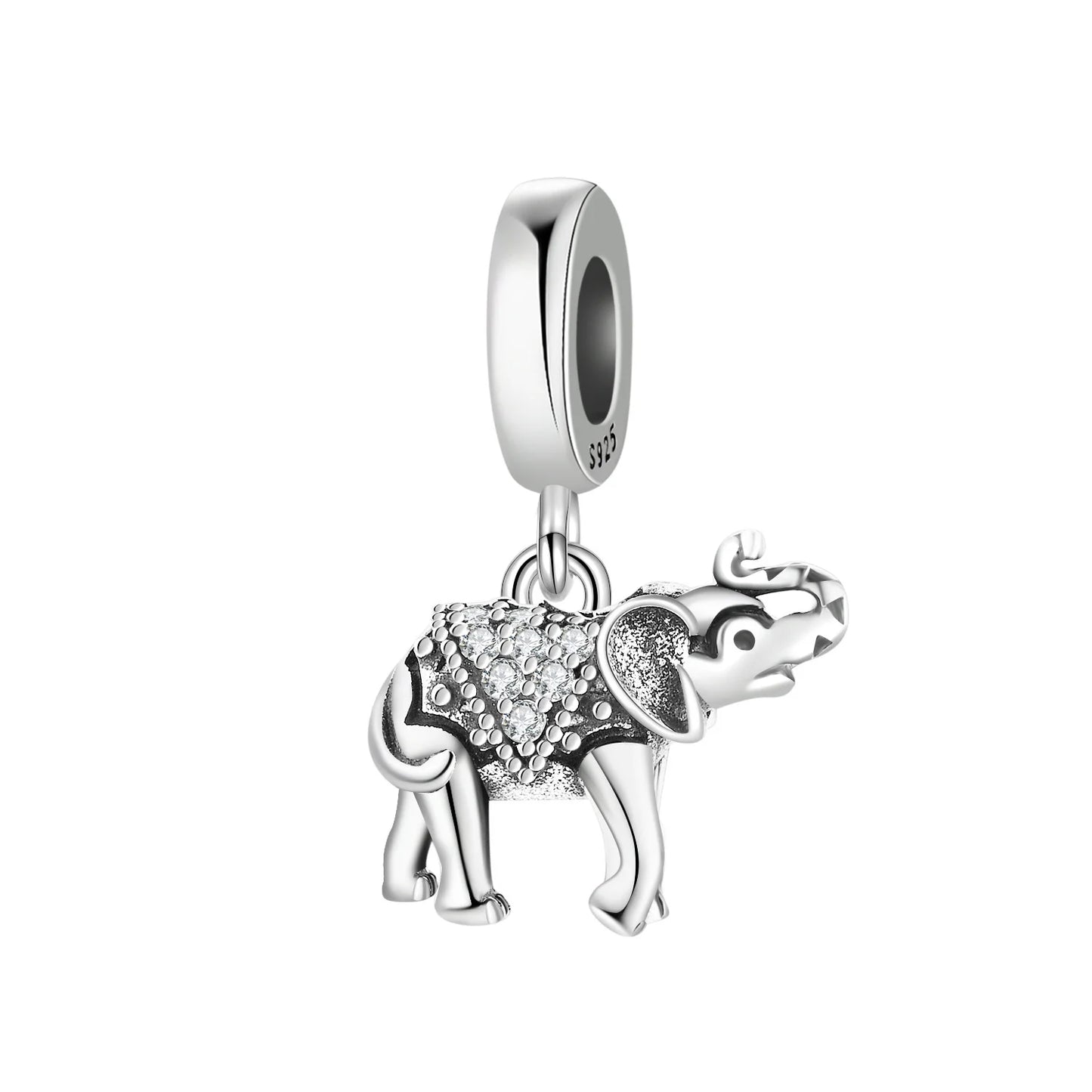 925 Sterling Silver Cute Pet Animal Pendant Charm Gift