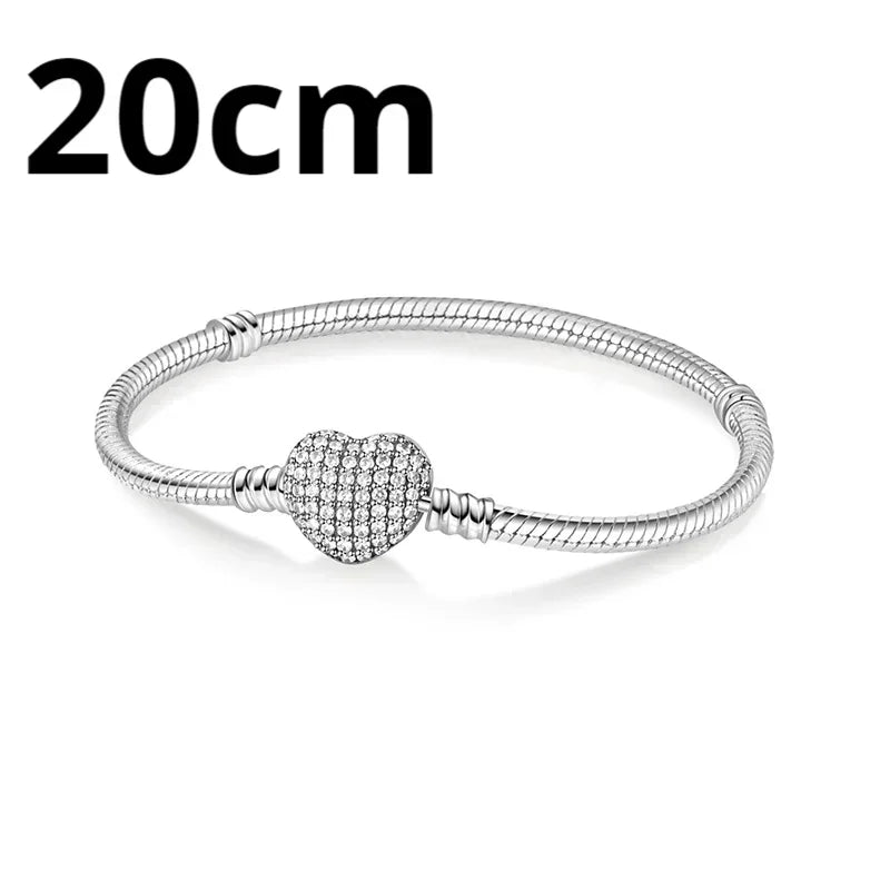 925 Sterling Silver Adjustable Gold Cross Virgin Mary Blue Eye Zircon Charm Bracelet for Women Birthday Gift