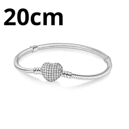 925 Sterling Silver Adjustable Gold Cross Virgin Mary Blue Eye Zircon Charm Bracelet for Women Birthday Gift