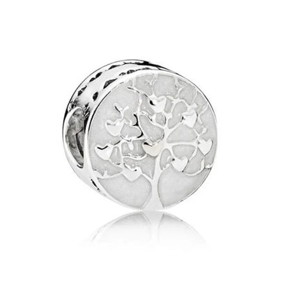 925 Sterling Silver Loving Grandma Family Tree Charm