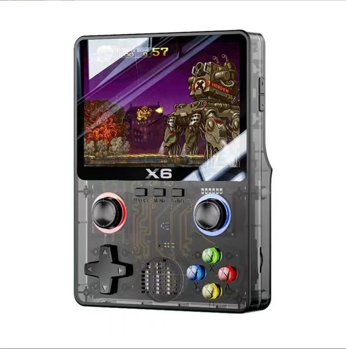 X6 Retro Handheld Game Console 3.5 Inch IPS Screen Portable Player With 10000 Classic Games 640x480 Kids Gift