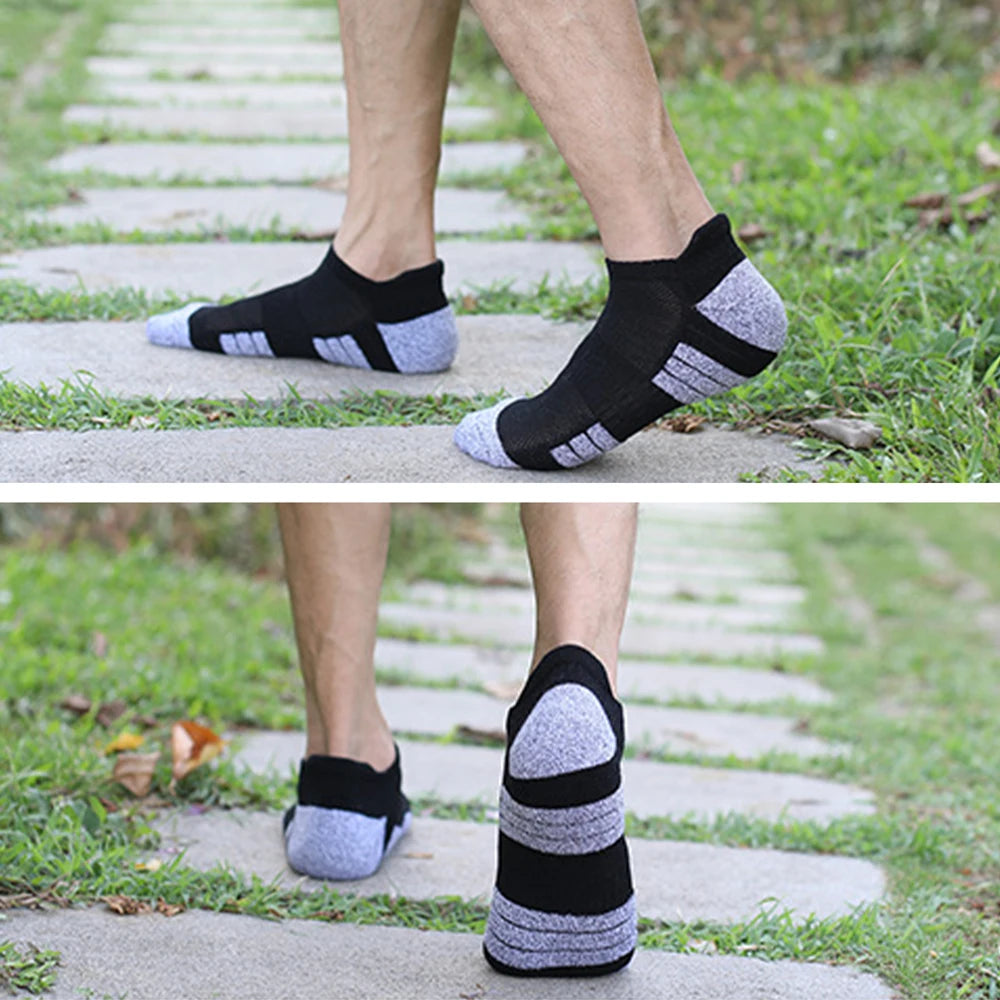 Thick Towel Bottom Non Slip Cotton Sports Socks Unisex
